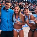 ANA GALLAY ALCANZÓ SU MEDALLA 25 EN EL BEACH VOLEY