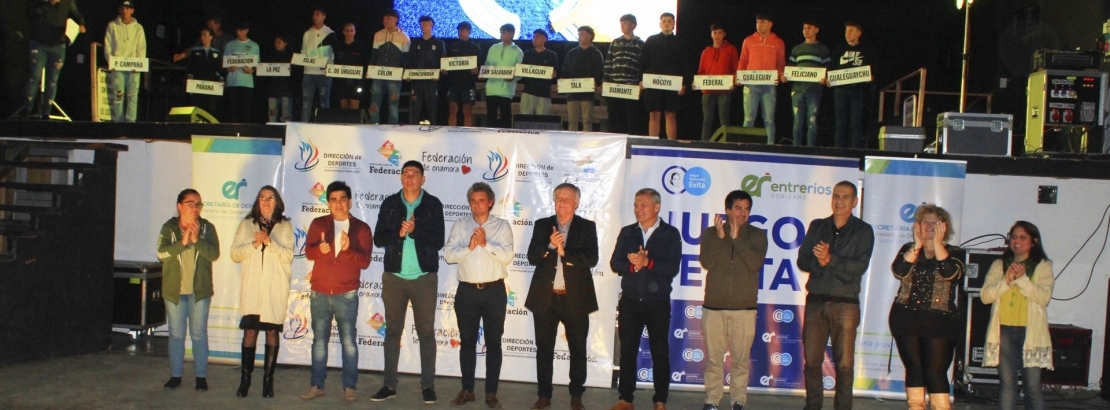 FEDERACIÓN RECIBIÓ LA FINAL PROVINCIAL DE LOS JUEGOS EVITA DE FÚTBOL