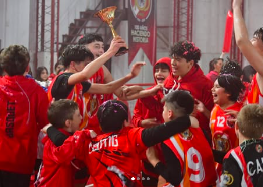CAMG tricampeón en U13