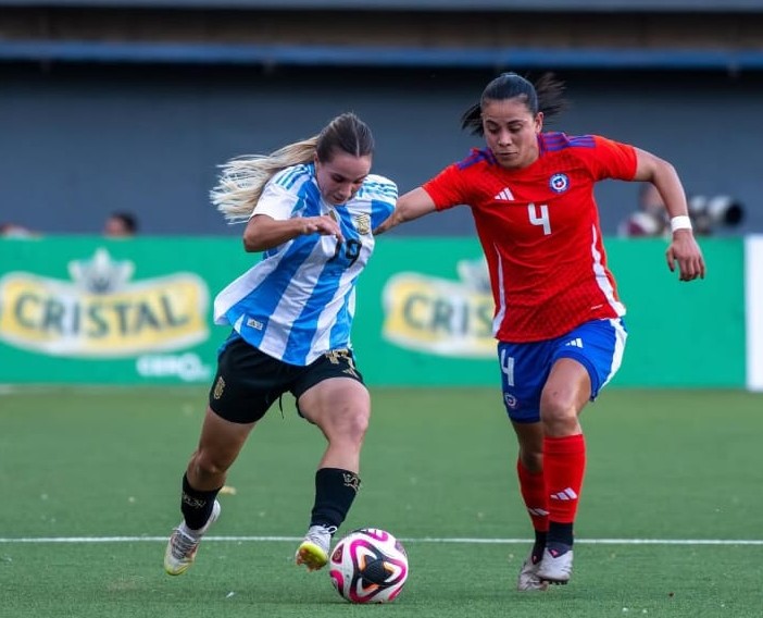 Agostina Holzheier juega hoy con la selección Argentina